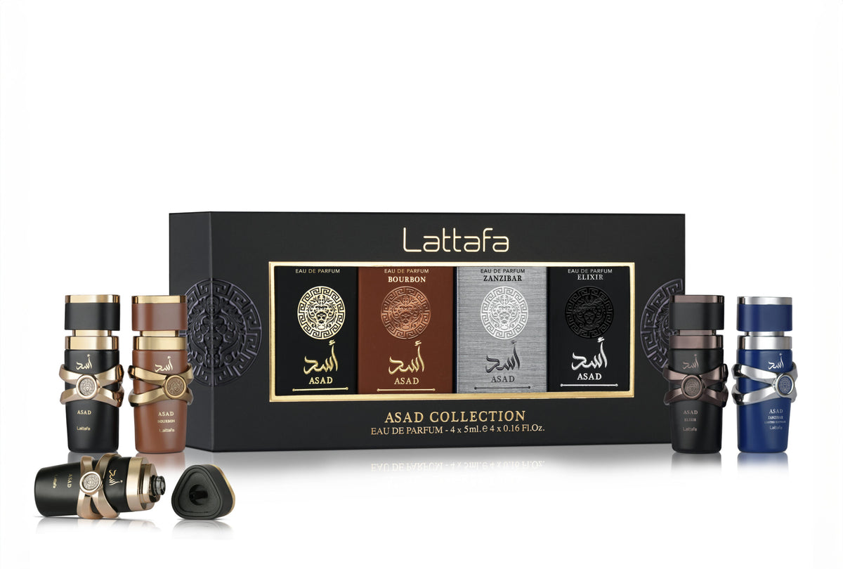 Lattafa Asad Collection Mini Gift Set 4 x 5ml