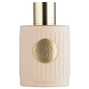 Khadlaj Cream Velvet Extrait de Parfum 100ml bottle and box