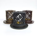 Decorative Polyresin Drum Burner