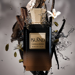 Khadlaj Island Vanilla Dunes 100ml – bottle detail