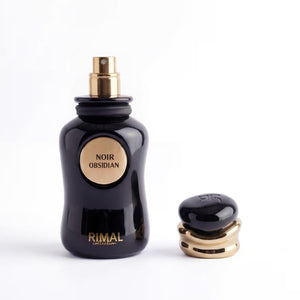 Noir Obsidian Perfume 100ml spray bottle by Dubai Oud