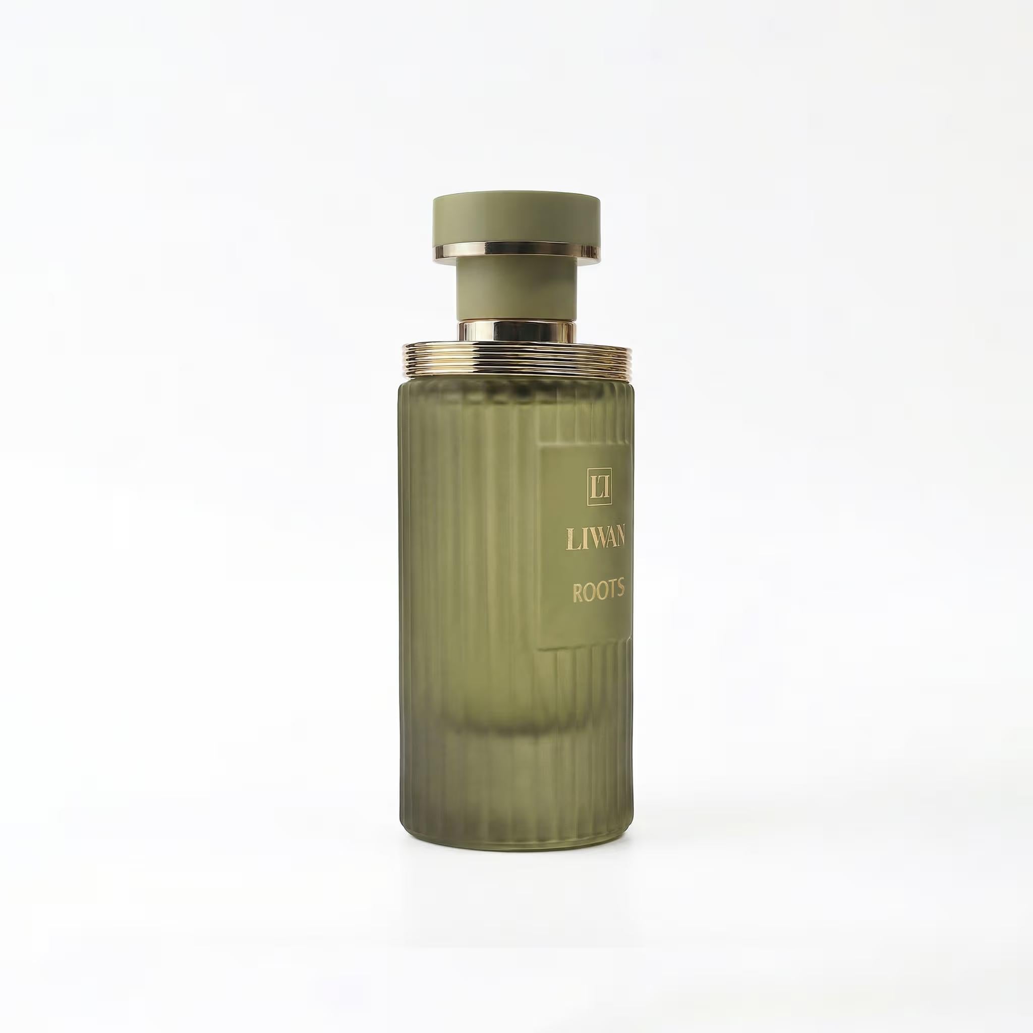 Roots Perfume 100ml side view by Dubai Oud