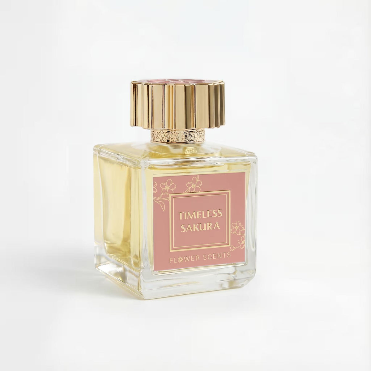 Timeless Sakura Perfume 65ml side view by Dubai Oud