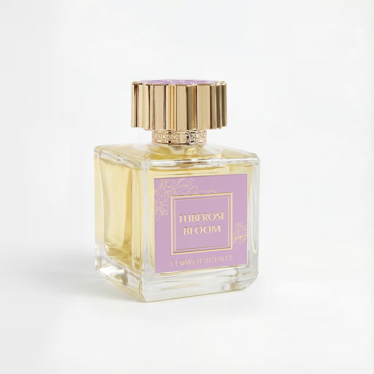 Tuberose Bloom Perfume 65ml side view by Dubai Oud