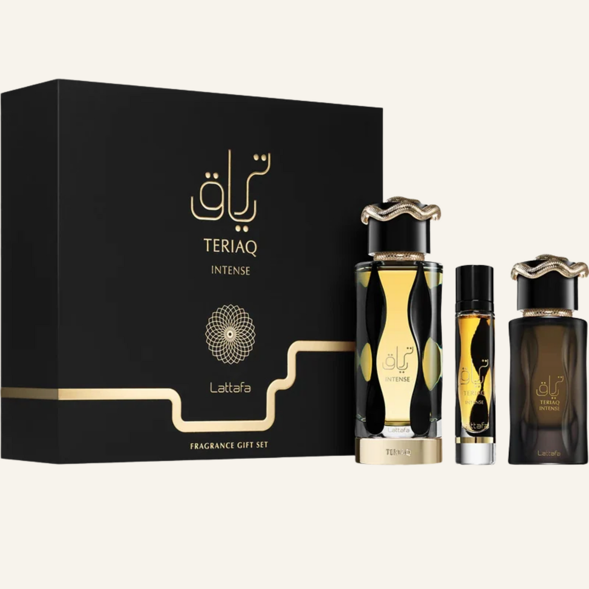 Teriaq Intense Gift Set by Lattafa - new arrival at Dubai Oud