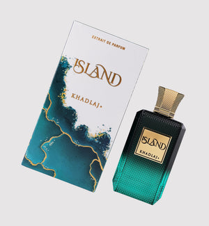 Khadlaj Island 100ml – bottle detail