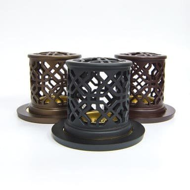Decorative Polyresin Drum Burner image 0