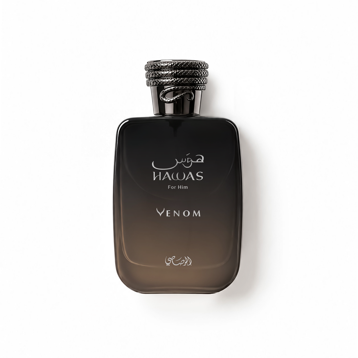 Rasasi Hawas Venom EDP 100ml bottle and box