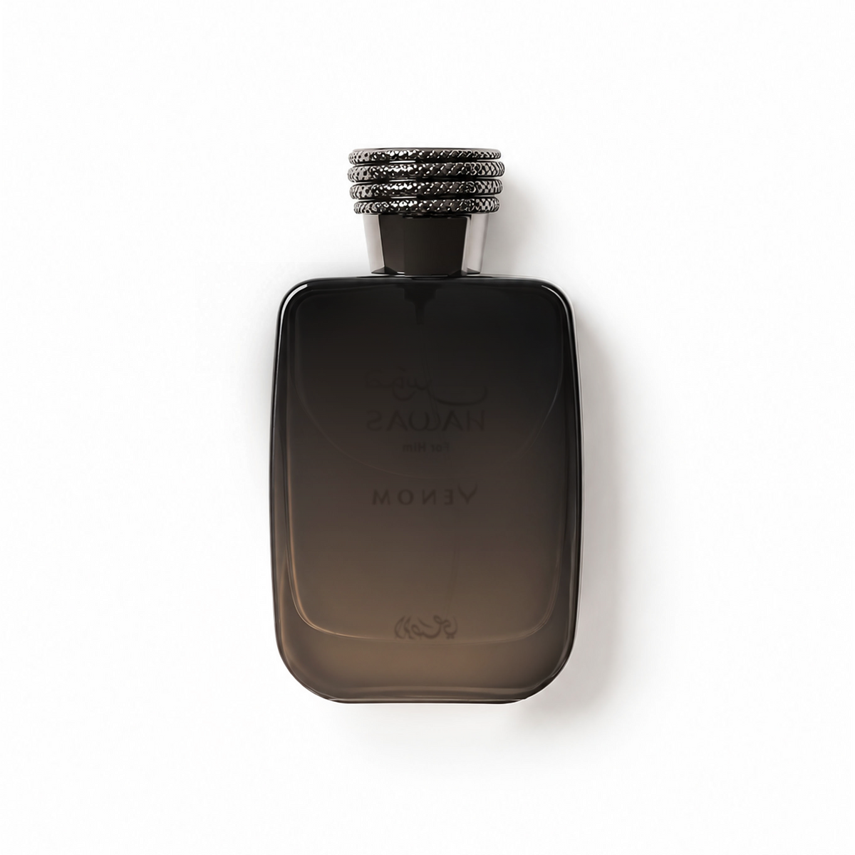 Rasasi Hawas Venom perfume for men – bottle detail