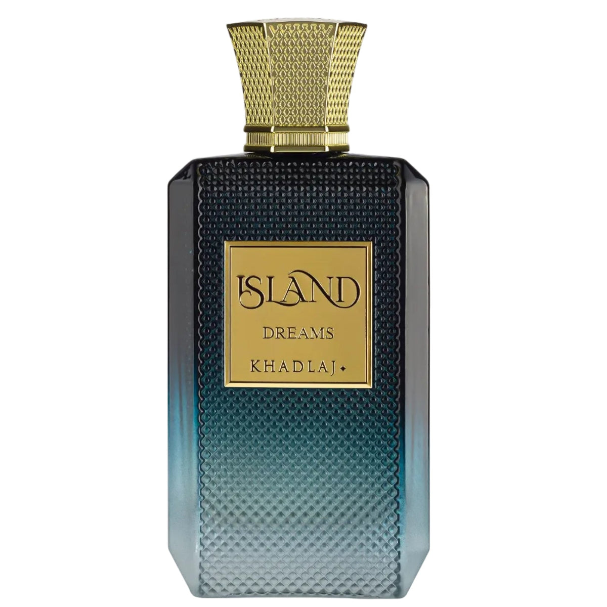 Khadlaj Island Dreams Extrait de Parfum 100ml bottle and box