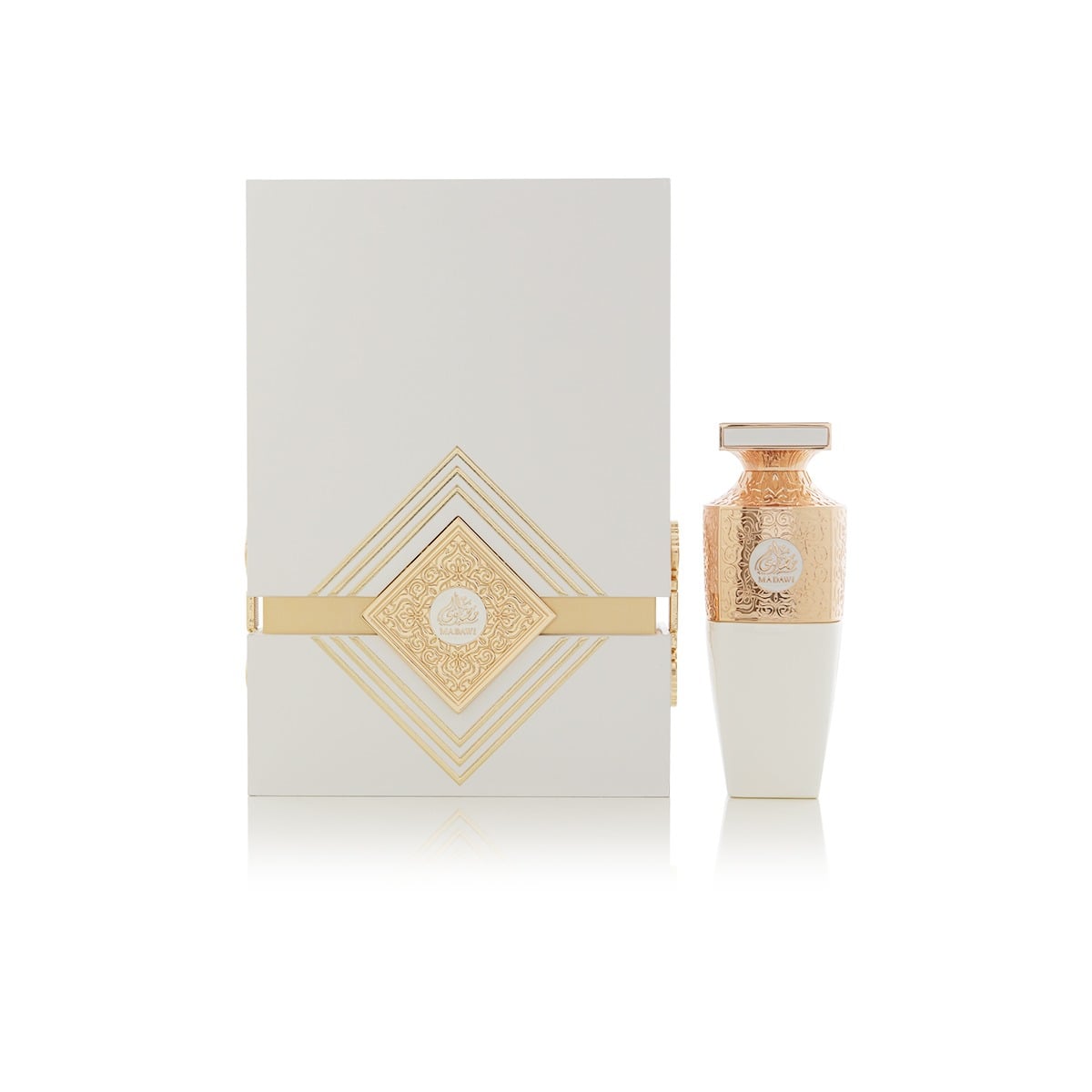 Arabian Oud Madawi White EDP 100ml bottle with box