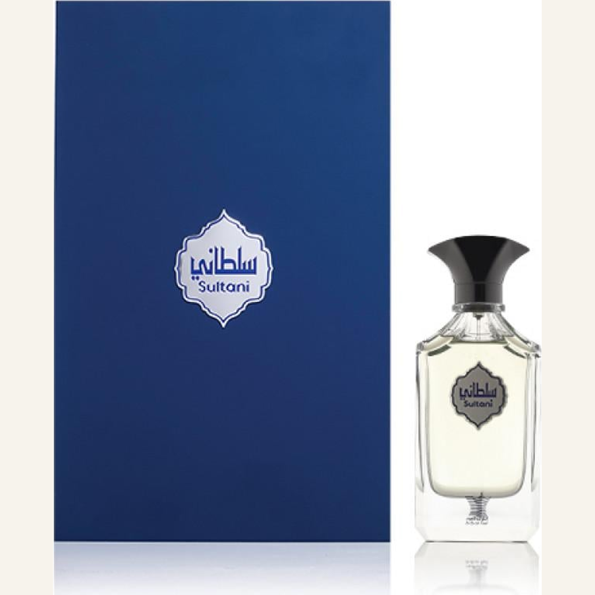 Sultani 100ml by Arabian Oud on cream background