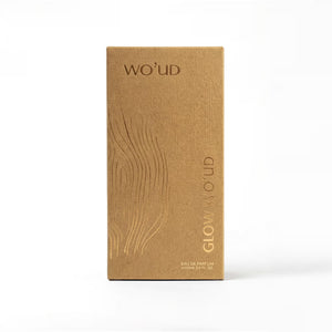 Glow Wo’ud Perfume 100ml luxury packaging by Dubai Oud
