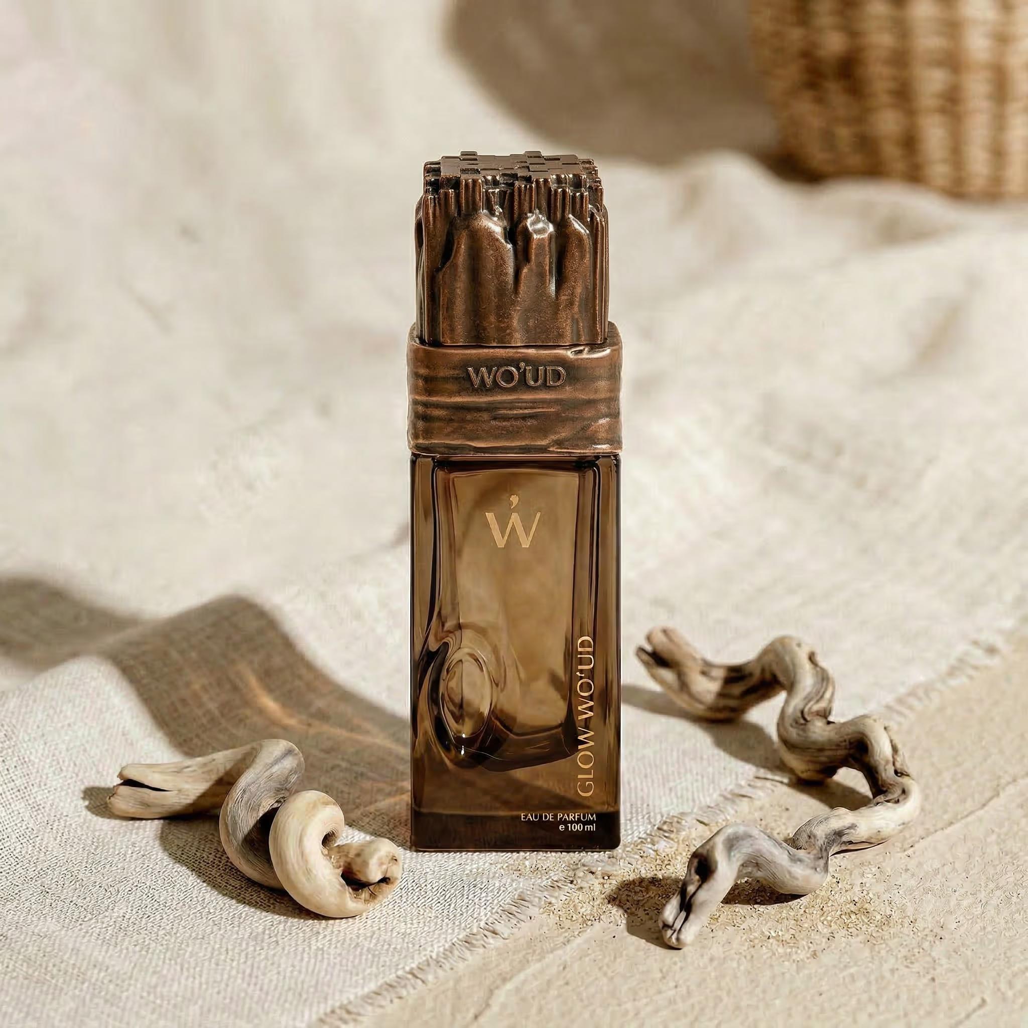 Glow Wo’ud Perfume 100ml luxury styled image by Dubai Oud