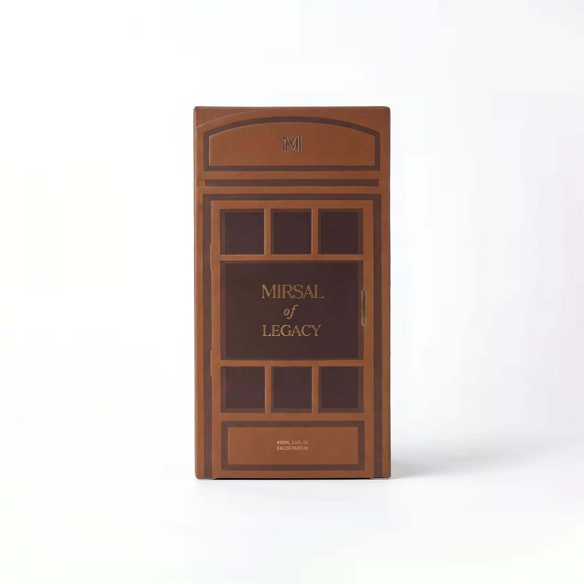 Mirsal of Legacy Perfume 100ml box packaging by Dubai Oud