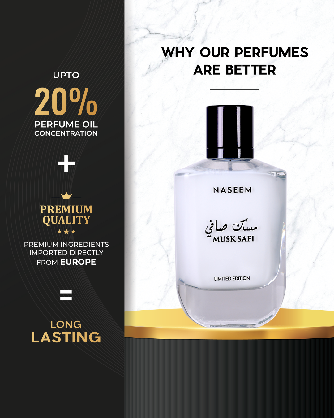 Naseem Musk Safi Aqua Parfum 100ml