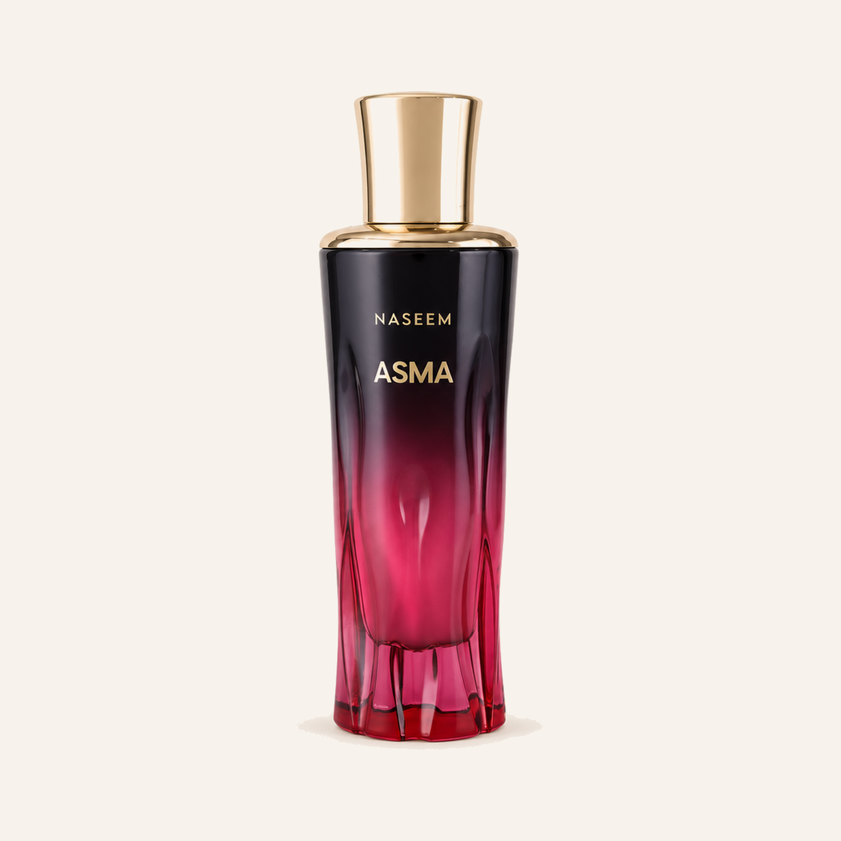 Naseem Asma Aqua Parfum 80ml on cream background