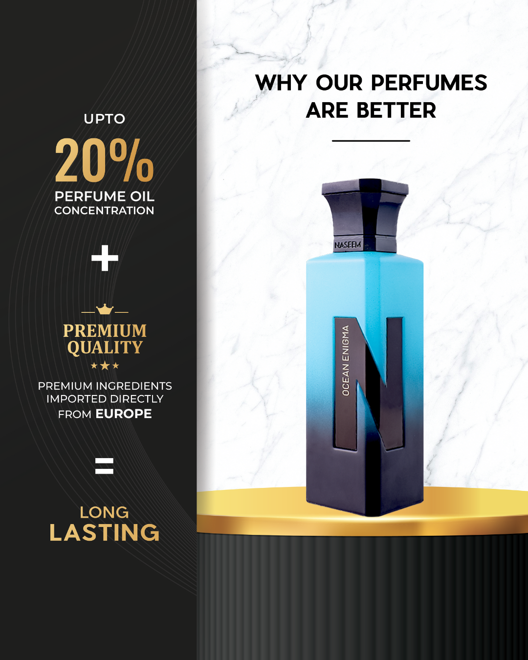 Naseem Ocean Enigma Aqua Parfum 75ml