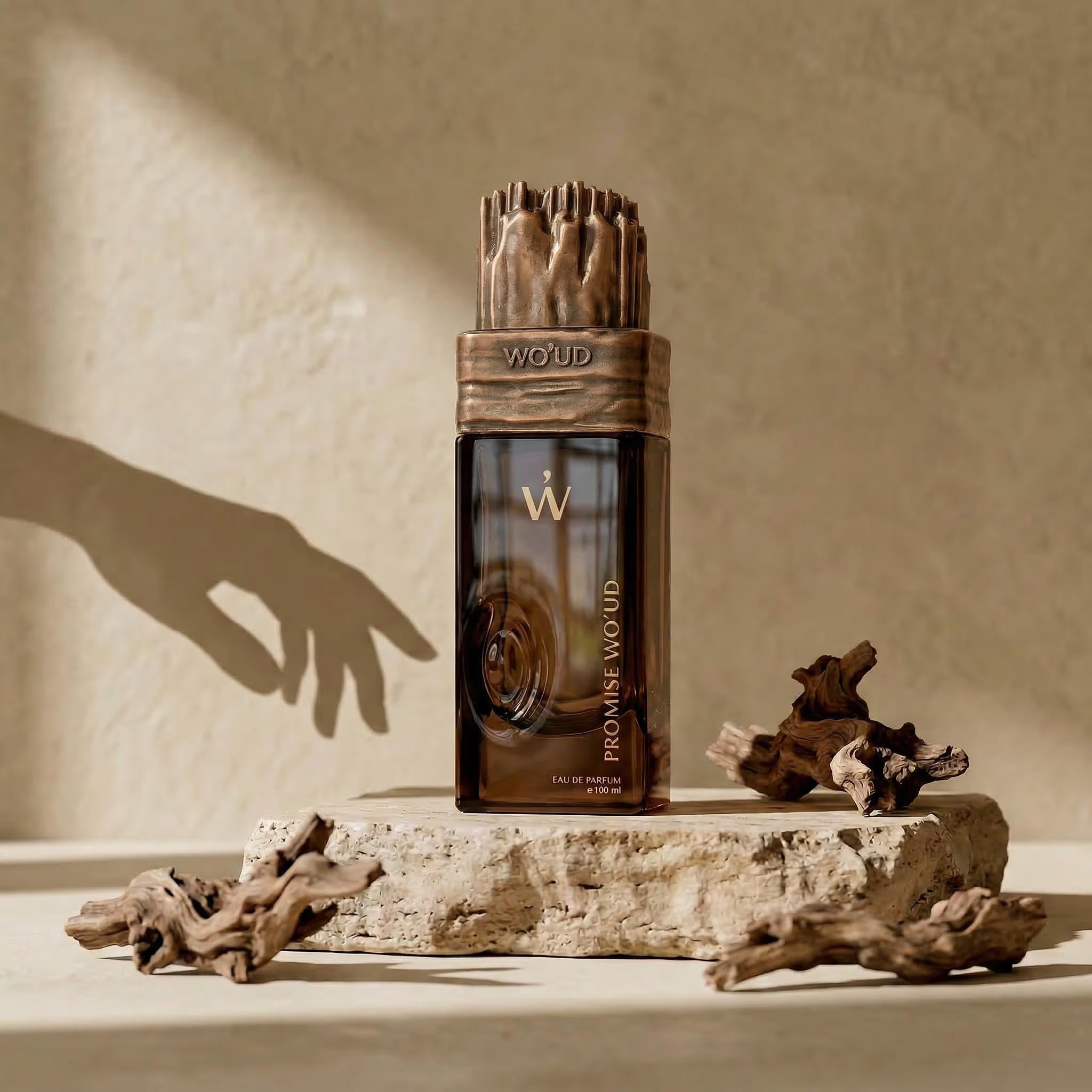 Promise Wo’ud Perfume 100ml luxury styled image by Dubai Oud