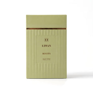Roots Perfume 100ml box packaging by Dubai Oud