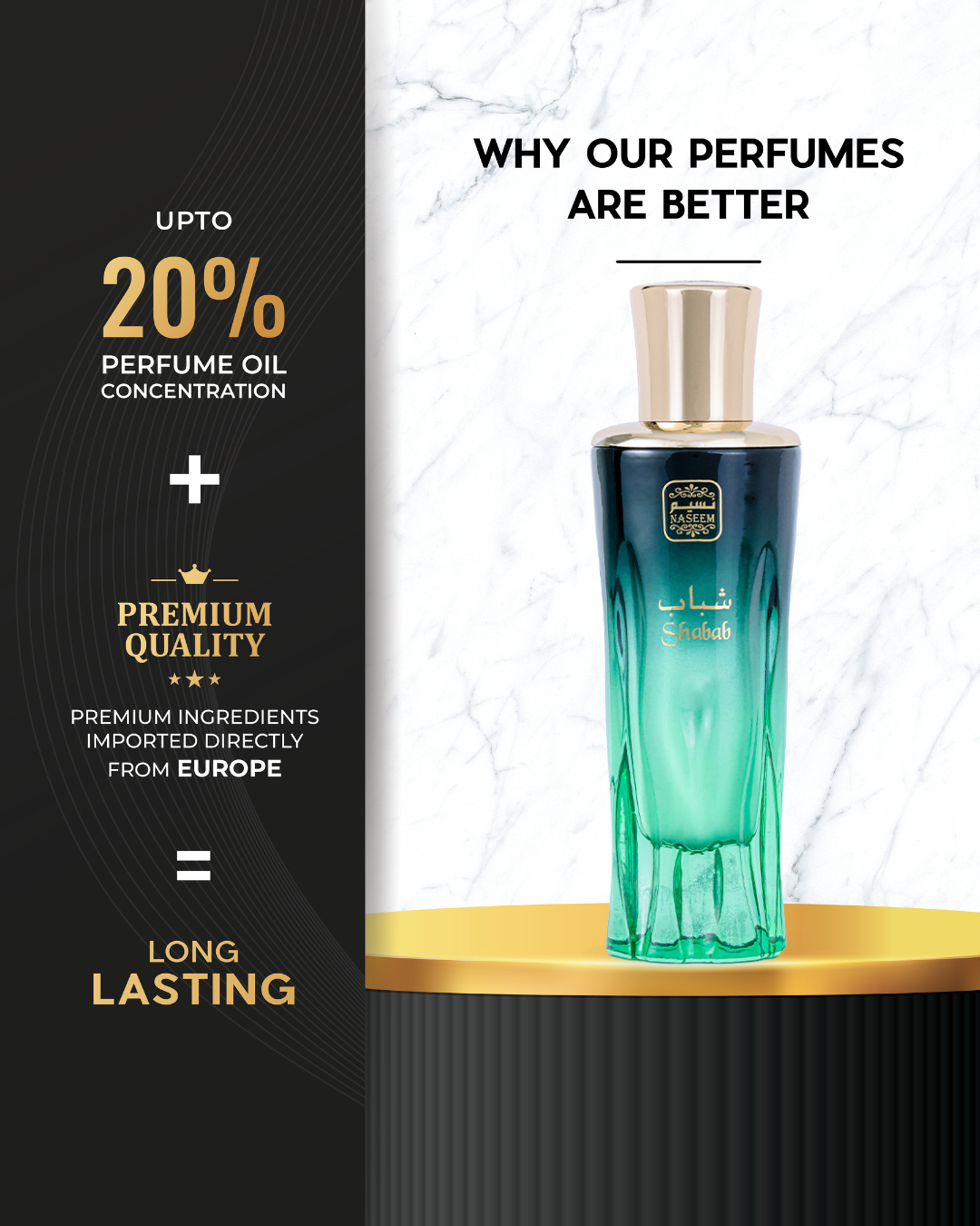 Naseem Shabab Aqua Parfum 80ml
