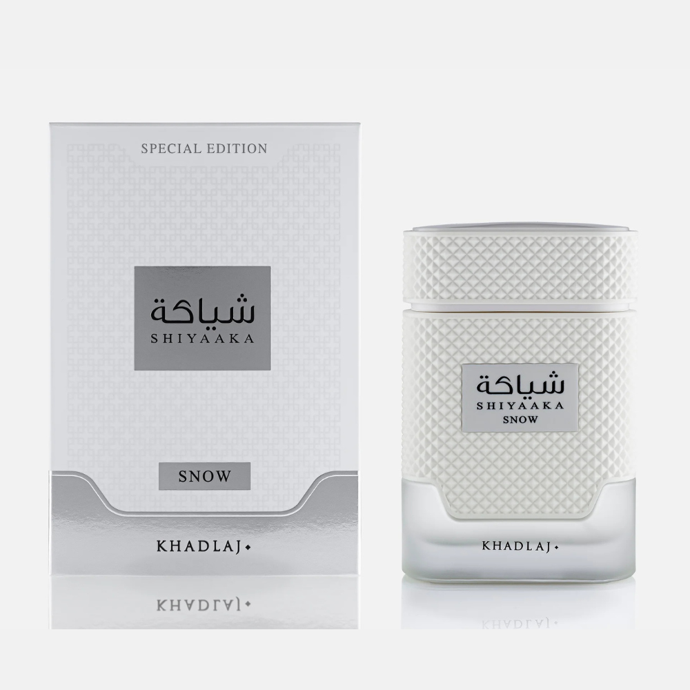 Khadlaj Shiyaaka Snow EDP 100ml bottle