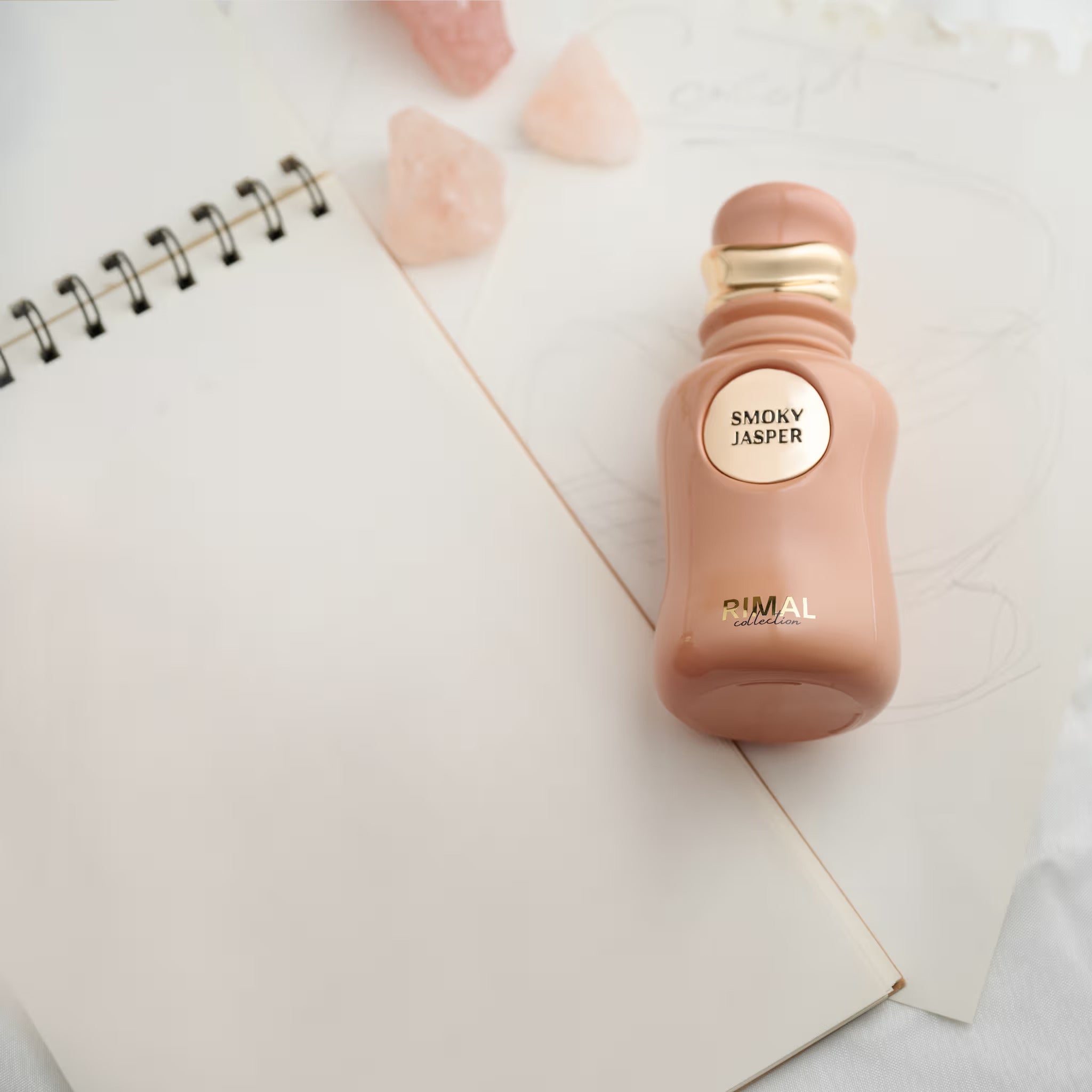 Smoky Jasper Perfume 100ml with jasper stone styling by Dubai Oud