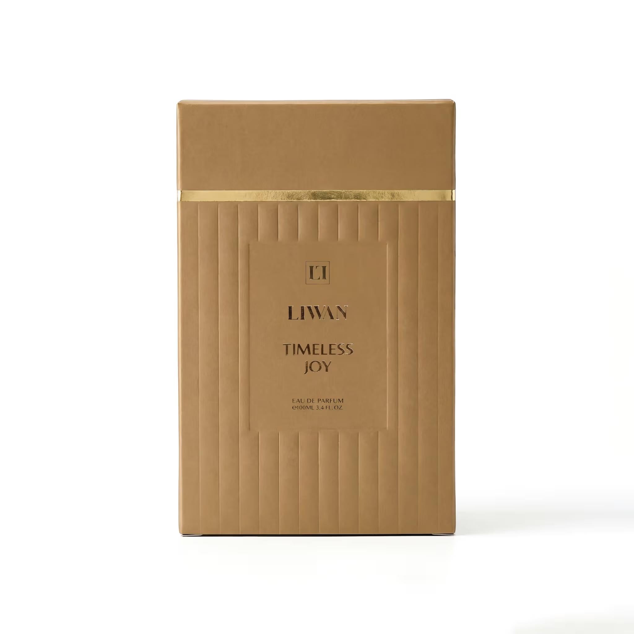 Timeless Joy Perfume 100ml luxury packaging by Dubai Oud