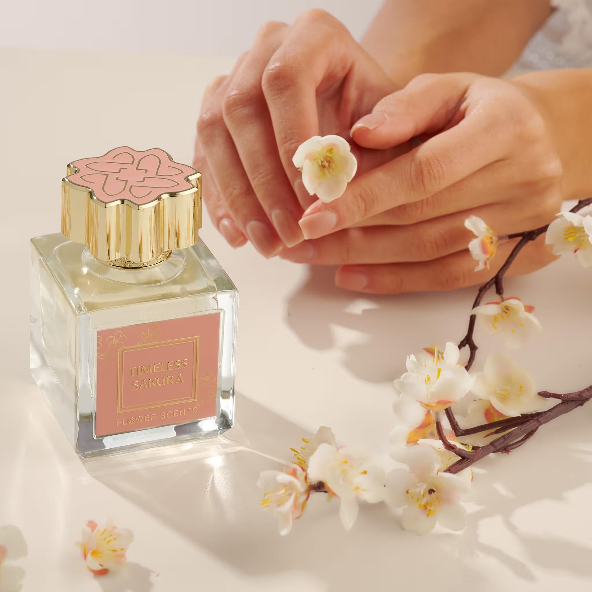 Timeless Sakura Perfume 65ml lifestyle image by Dubai Oud